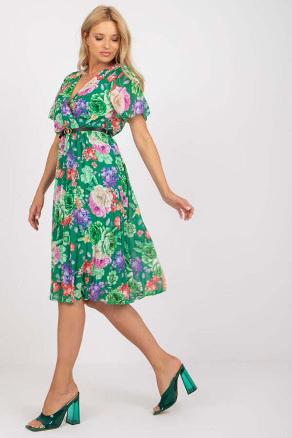 Sukienka Model DHJ-SK-13162.92 Green - Italy Moda - obrazek 3