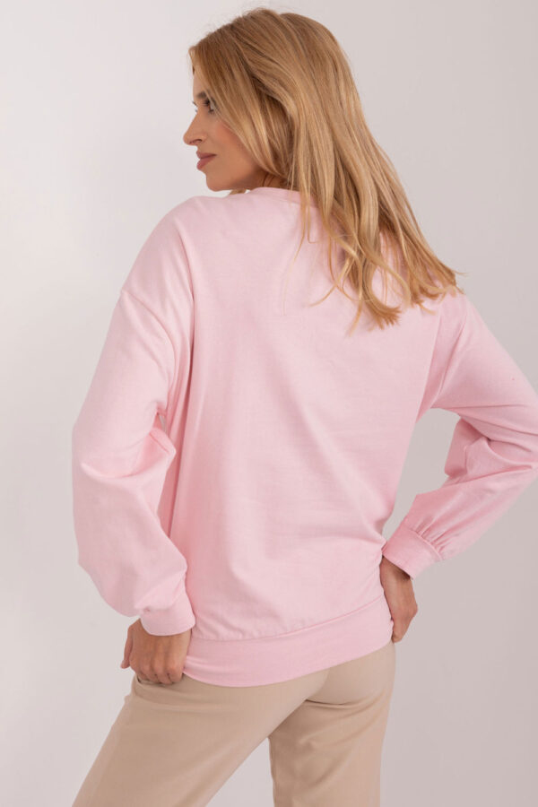 Bluza Damska Model DHJ-BZ-8856.39 Light Pink - Italy Moda - obrazek 4