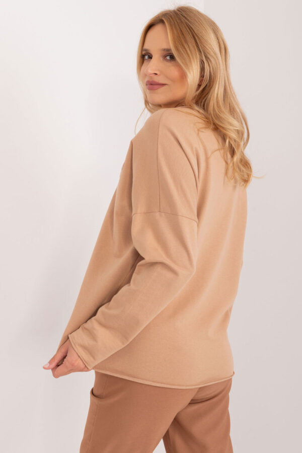 Bluzka Model DHJ-BZ-6679.22 Beige - Italy Moda - obrazek 4