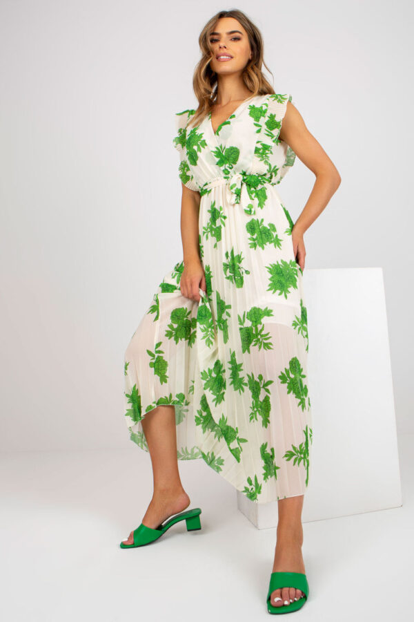 Sukienka Model DHJ-SK-13166.94P Green - Italy Moda - obrazek 3