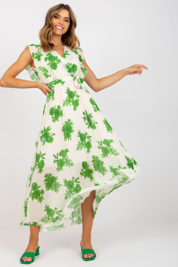 Sukienka Model DHJ-SK-13166.94P Green - Italy Moda - obrazek 4