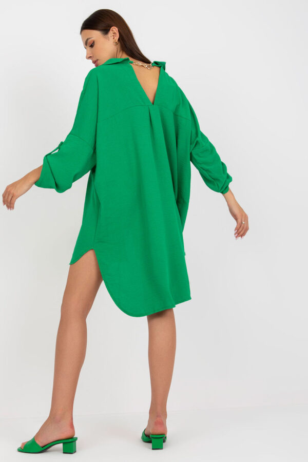 Sukienka Model DHJ-SK-13938.02P Green - Italy Moda - obrazek 4