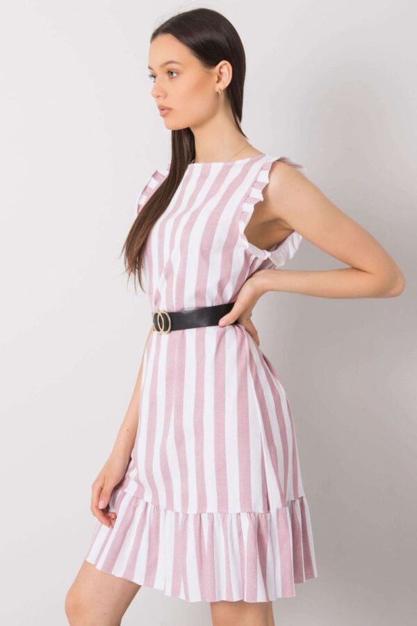 Sukienka Model DHJ-SK-11595.24P Dark Pink - Italy Moda - obrazek 3