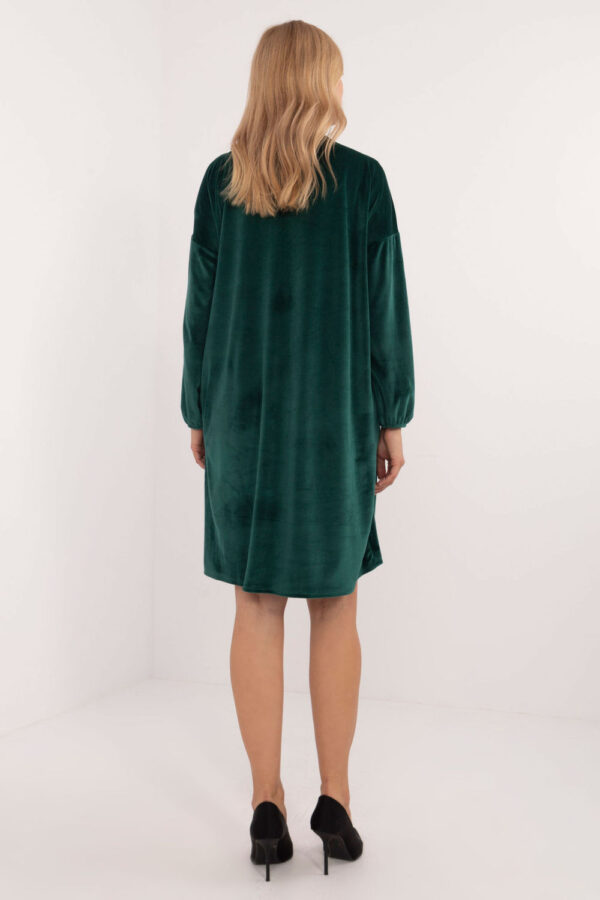 Sukienka Model DHJ-SK-19890.86P Dark Green - Italy Moda - obrazek 4