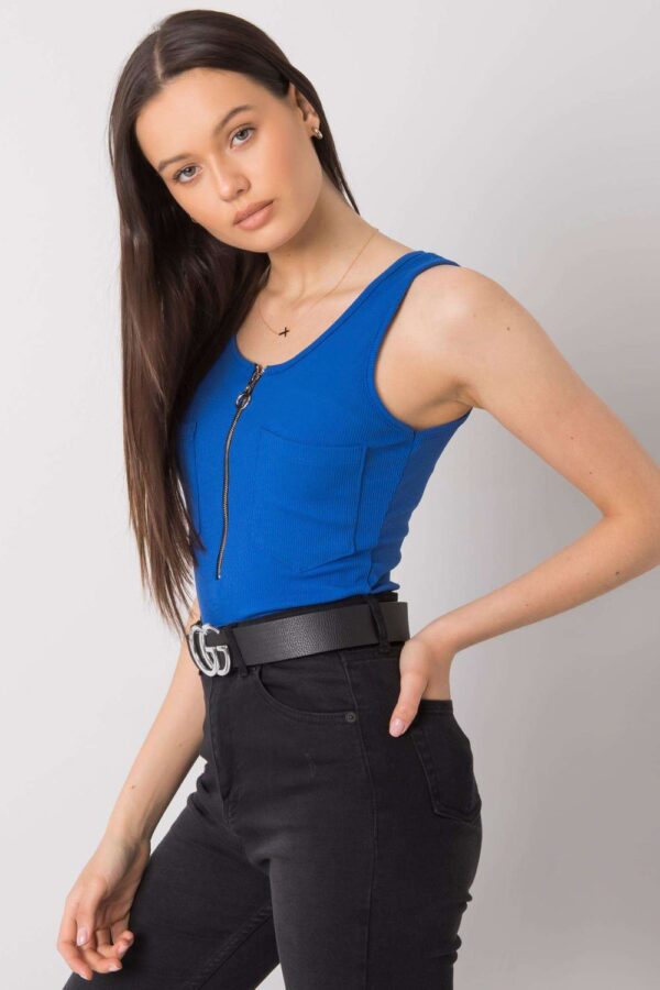 Koszulka Top Model DHJ-TP-13287.36P Dark Blue - Italy Moda - obrazek 3