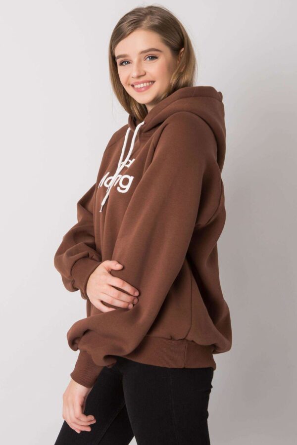 Bluza Damska Model EM-BL-651/1.21X Brown - Ex Moda - obrazek 4