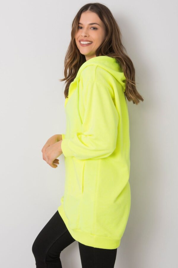 Bluza Damska Model EM-BL-ES-21-528.12X Fluo Yellow - Ex Moda - obrazek 4