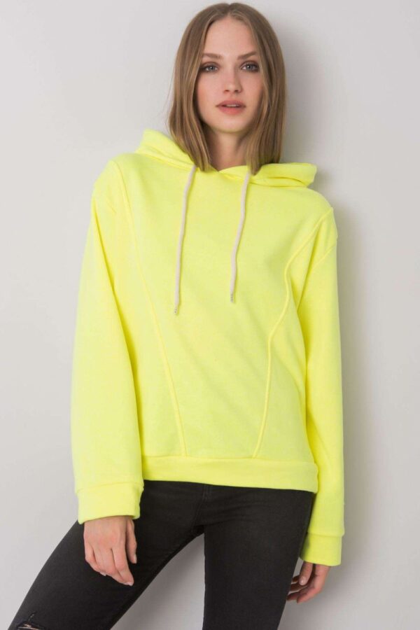 Bluza Damska Model EM-BL-ES-21-525.10 Fluo Yellow - Ex Moda - obrazek 3