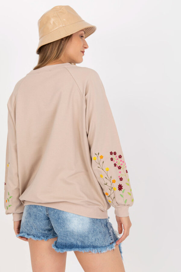 Bluza Damska Model RV-BL-8061.97 Beige - Rue Paris - obrazek 4