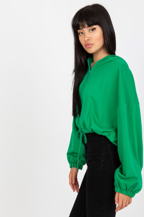 Bluza Damska Model RV-BL-8081.36P Green - Rue Paris - obrazek 4