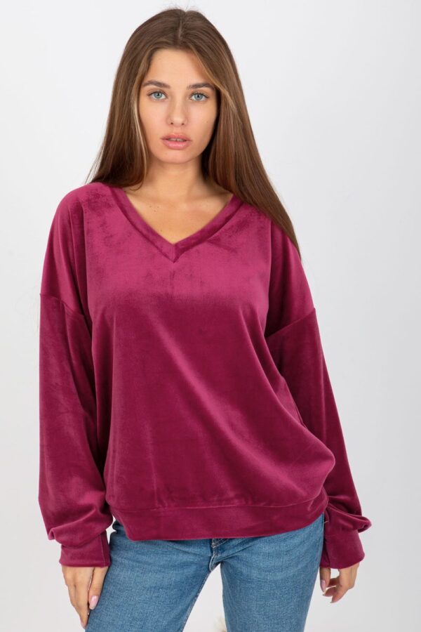 Bluza Damska Model RP-BZ-8188.36X Violet - Rue Paris