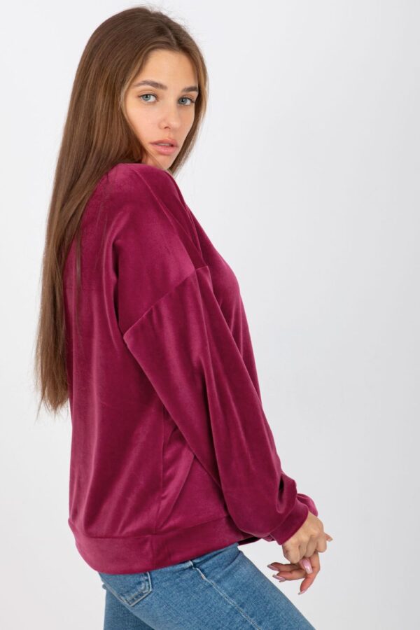 Bluza Damska Model RP-BZ-8188.36X Violet - Rue Paris - obrazek 4