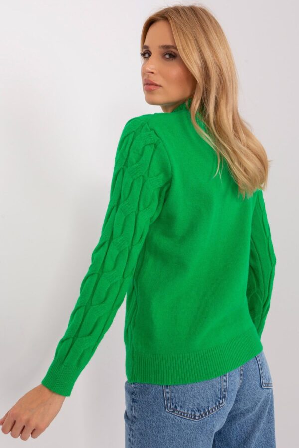 Sweter Damski Model AT-SW-2235.00P Green - AT - obrazek 4