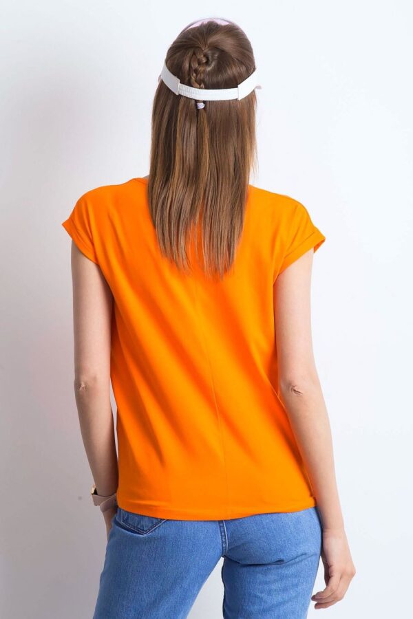 T-shirt Damski Model RV-TS-4839.56P Orange - BFG - obrazek 4