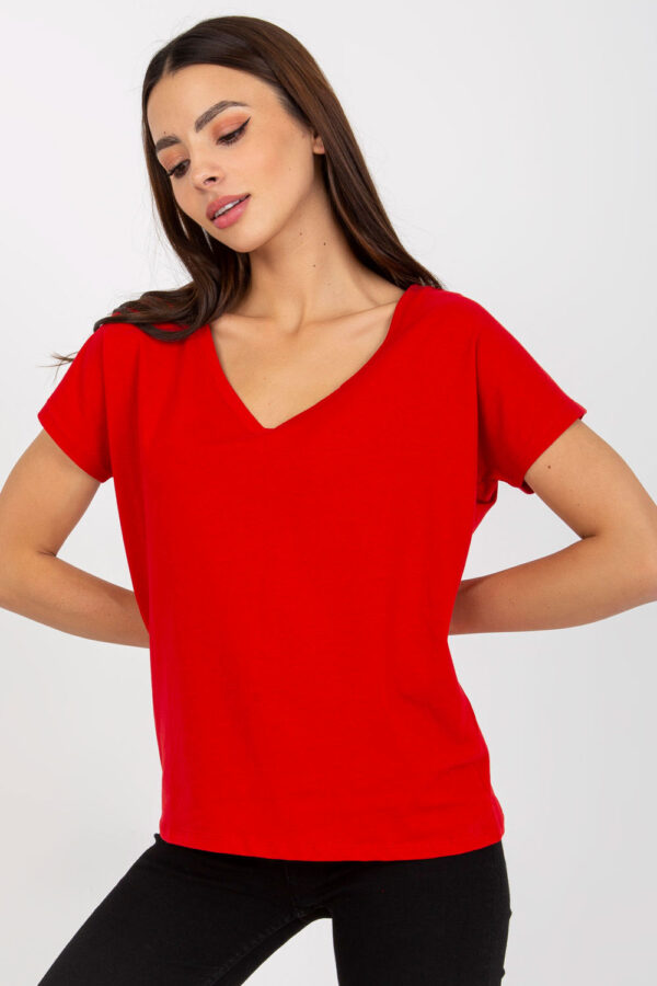 T-shirt Damski Model B-014.20X Red - BFG - obrazek 3