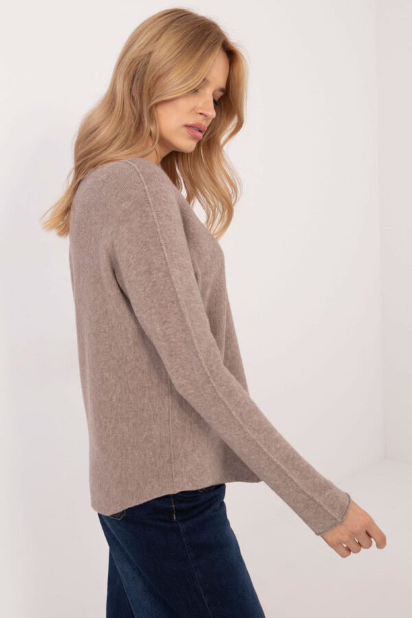 Sweter Damski Model IT-SW-0810.08P Dark Beige - BFG - obrazek 3