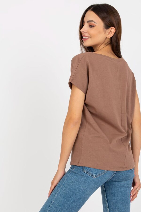 T-shirt Damski Model B-014.59 Brown - BFG - obrazek 4