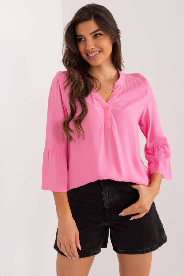 Bluzka Model D73761M11062E Pink - Sublevel - obrazek 5