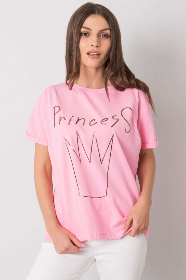 T-shirt Damski Model FA-TS-7121.88P Pink - Fancy