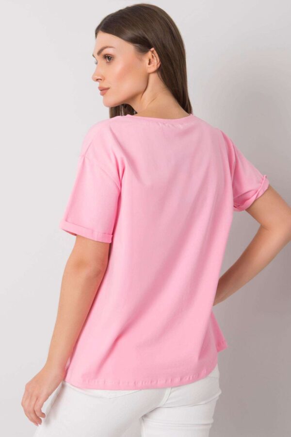 T-shirt Damski Model FA-TS-7121.88P Pink - Fancy - obrazek 4