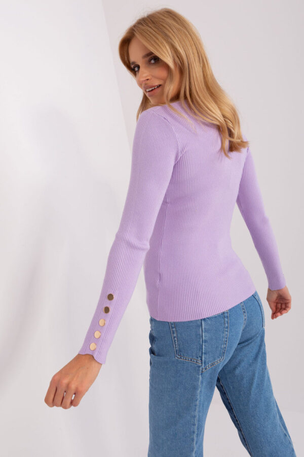 Sweter Damski Model PM-SW-PM685.39P Light Violet - Factory Price - obrazek 4