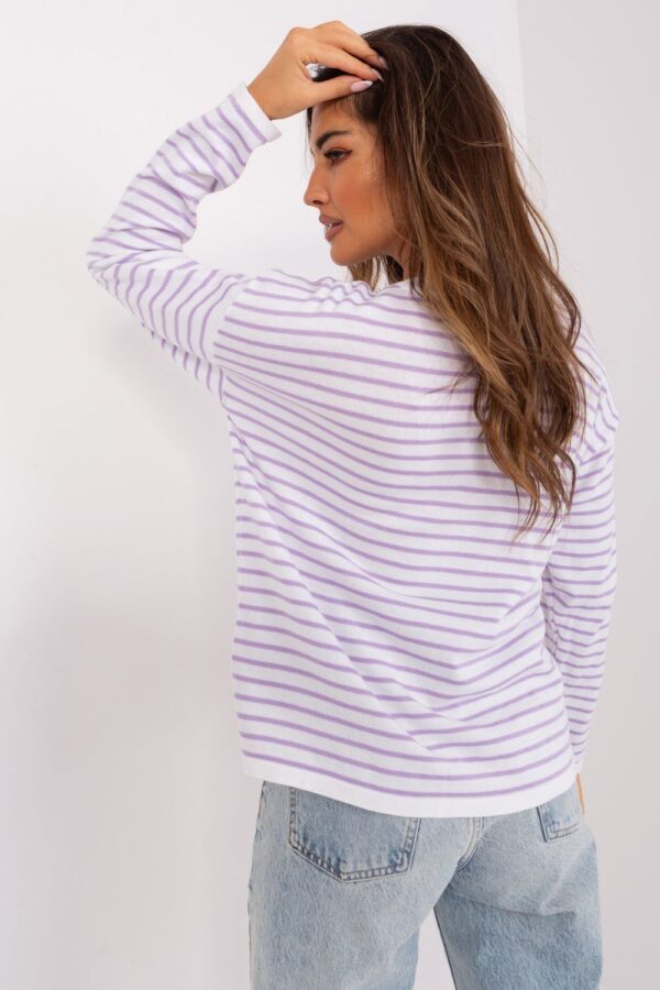 Sweter Damski Model BA-SW-6006-2.30X Light Violet - Badu - obrazek 4