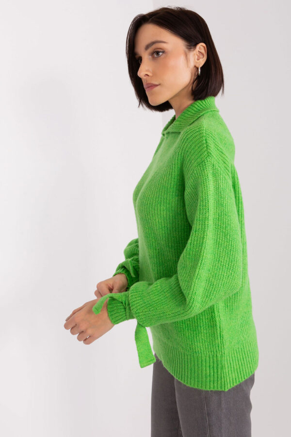 Sweter Damski Model BA-SW-0305.67P Light Green - Badu - obrazek 5