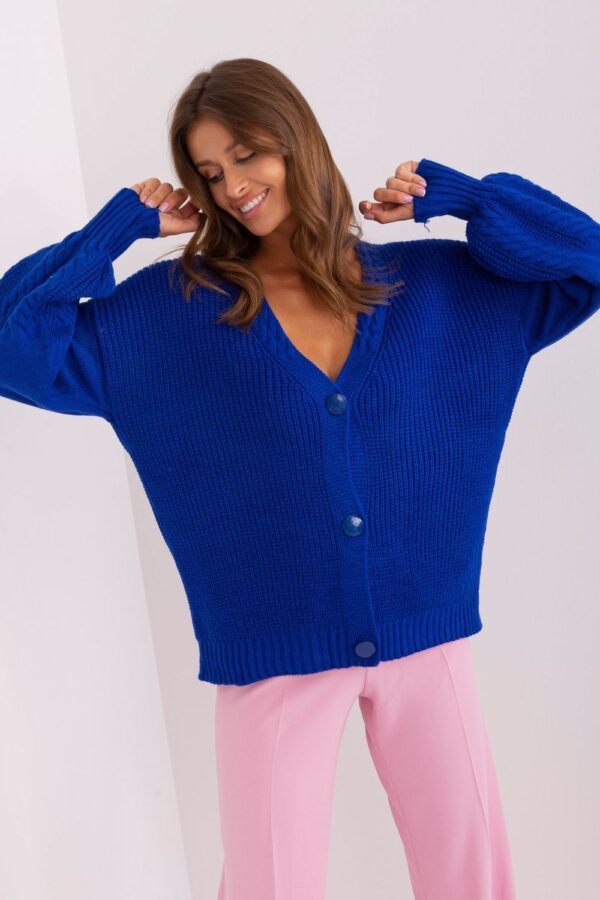 Sweter Damski Model BA-SW-8014.17P Cobalt - Badu