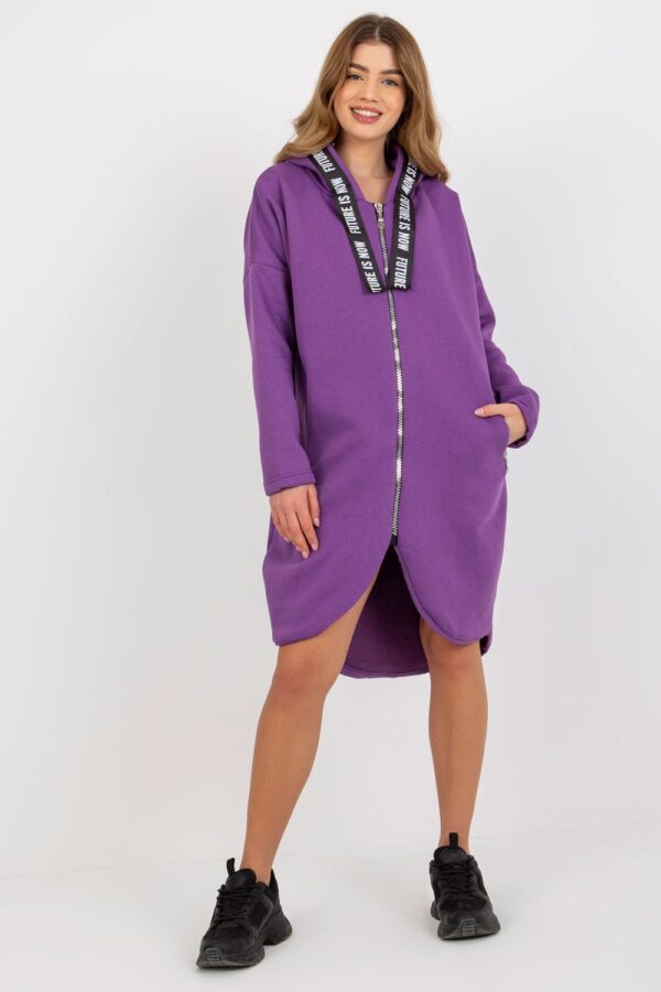 Bluza Damska Model RV-BL-6683.00P Dark Violet - Relevance - obrazek 3