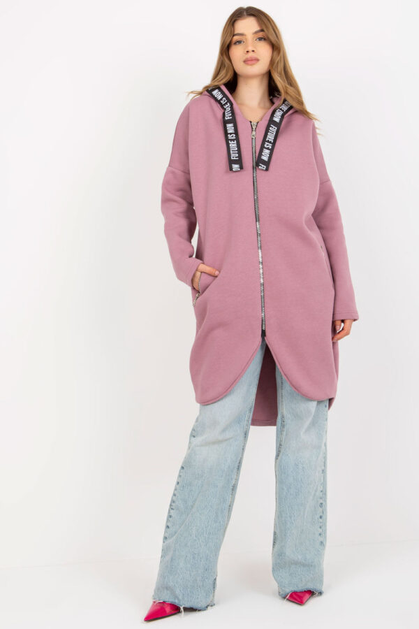 Bluza Damska Model RV-BL-6683.00P Dark Pink - Relevance - obrazek 3