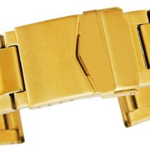 Bransoleta regulowana Złota PVD 22 mm 676G-22