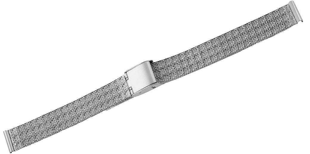 Bransoleta Fashion Mesh Srebrna IPS 12 mm FA12S - obrazek 3