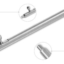 Teleskop stalowy do smartwatchy 20 mm TS20