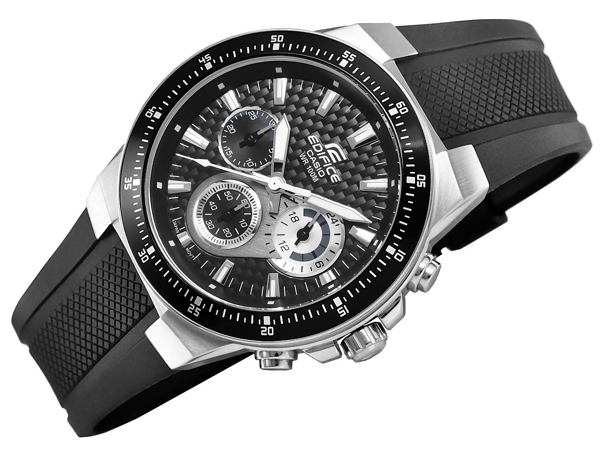 Zegarek Męski CASIO EDIFICE EF-552-1AVEF + BOX - obrazek 3