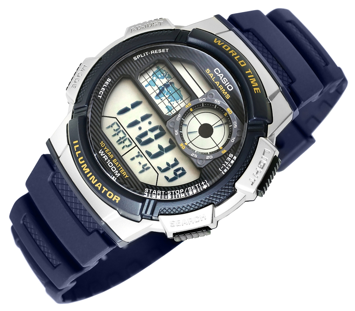 Zegarek Męski CASIO AE-1000W-2AVDF + BOX - obrazek 3