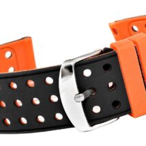 Pasek silikonowy POMARAŃCZOWY U12-20-4