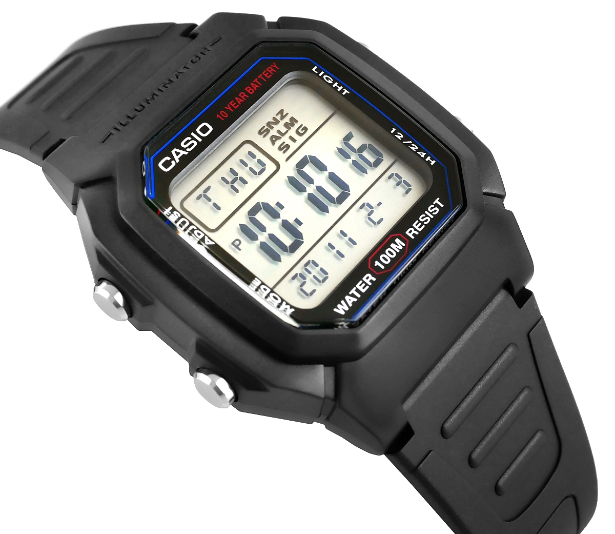Zegarek Męski CASIO W-800H-1AVDF + BOX