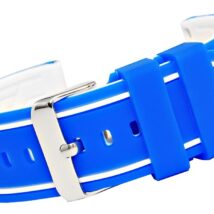 Pasek silikonowy NIEBIESKO-BIAŁY U14-22-10