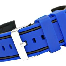 Pasek silikonowy GRANATOWO-CZARNY U14-20-11