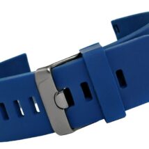 Pasek silikonowy GRANATOWO-CZARNY U15-22-2