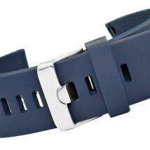 Pasek silikonowy GRANATOWO-SREBRNY U15-22-10