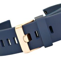 Pasek silikonowy GRANATOWY-RÓŻOWE ZŁOTO U15-20-7