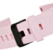 Pasek silikonowy RÓŻOWO-CZARNY U15-20-9