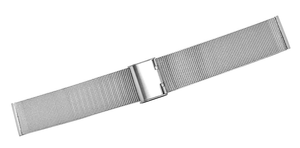 Bransoleta Siatka Srebrna 20 mm 301S20 - obrazek 3