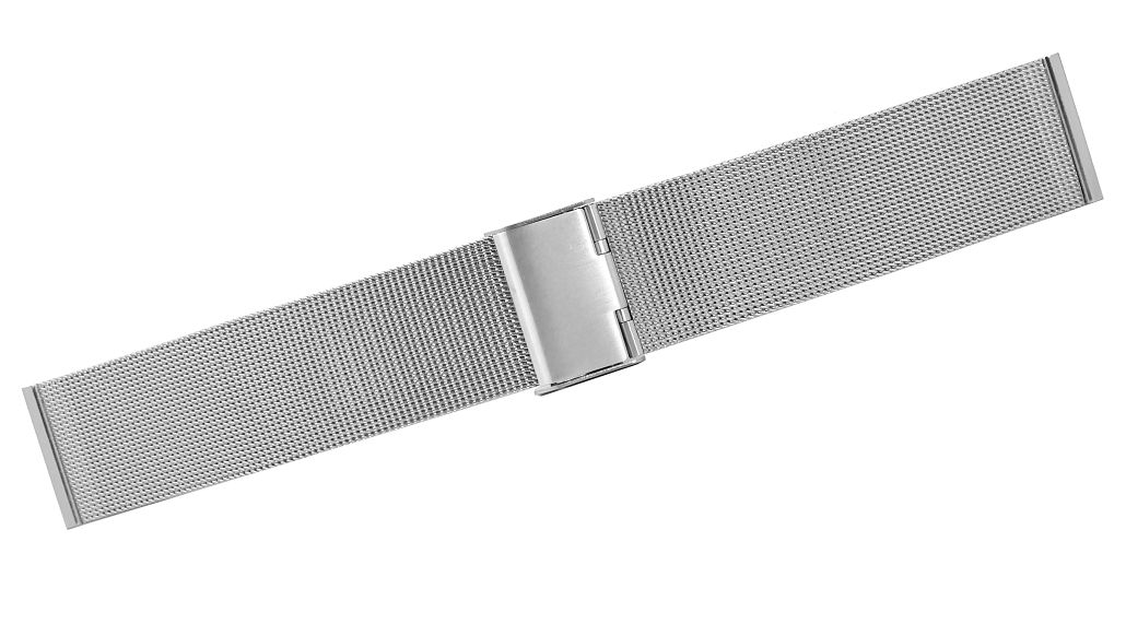 Bransoleta Siatka Srebrna 22 mm 301S22 - obrazek 3