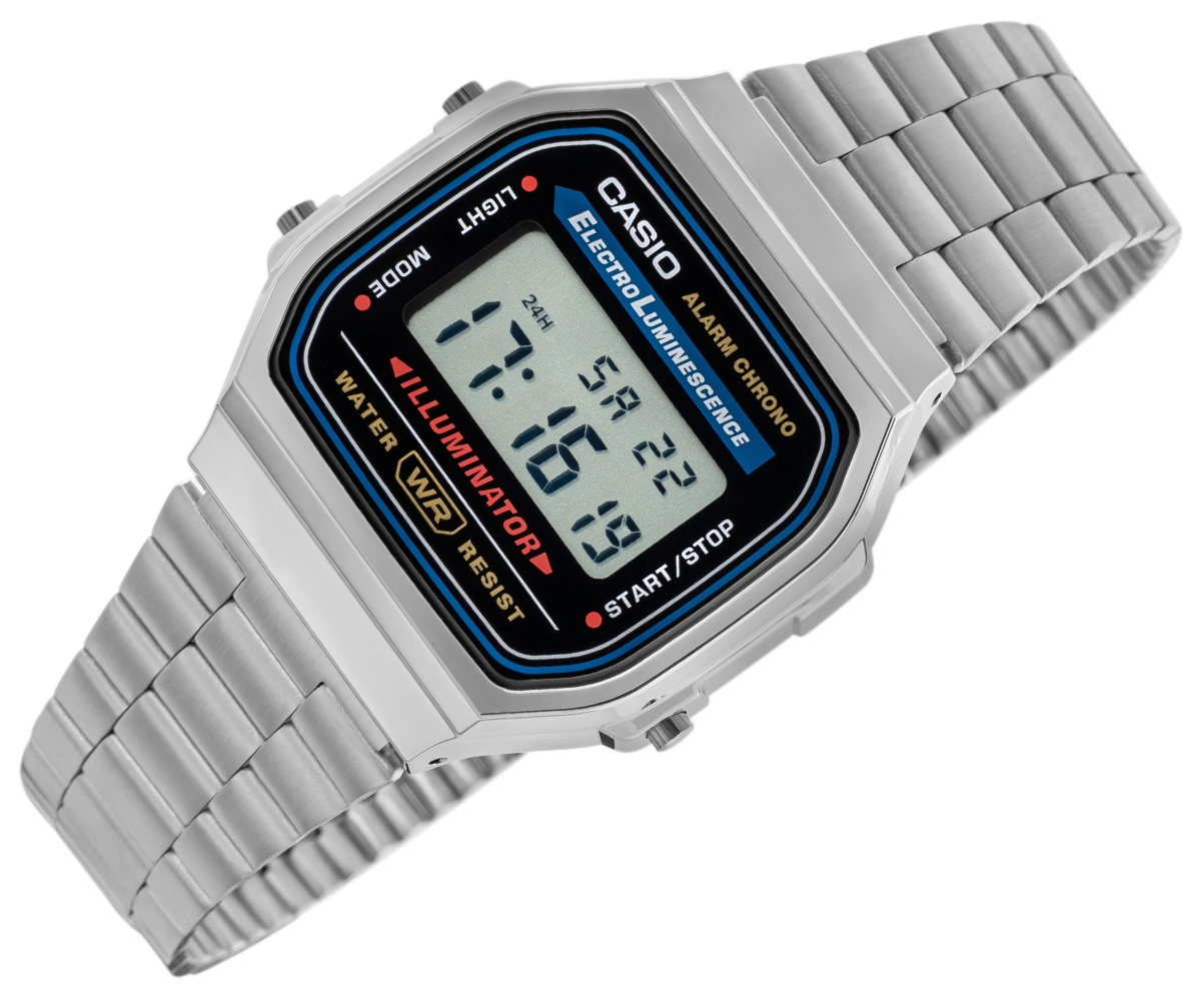 Zegarek Męski CASIO VINTAGE A168WA-1WDF + BOX