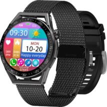 Smartwatch Rubicon RNCE88-2 Czarny- Czarny Pasek Silikonowy + Czarna Bransoleta