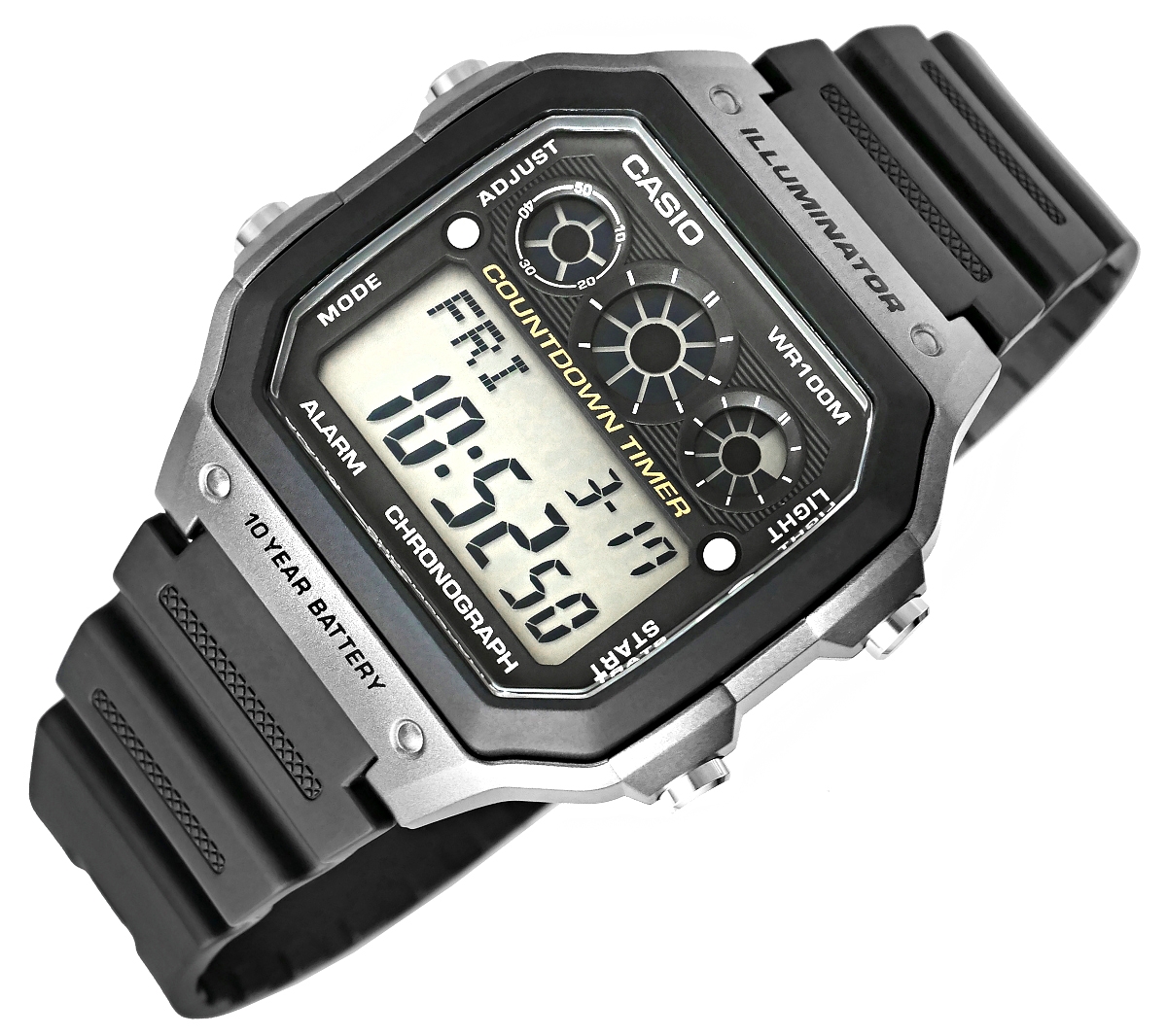 Zegarek Męski CASIO AE-1300WH-8AVDF + BOX - obrazek 3