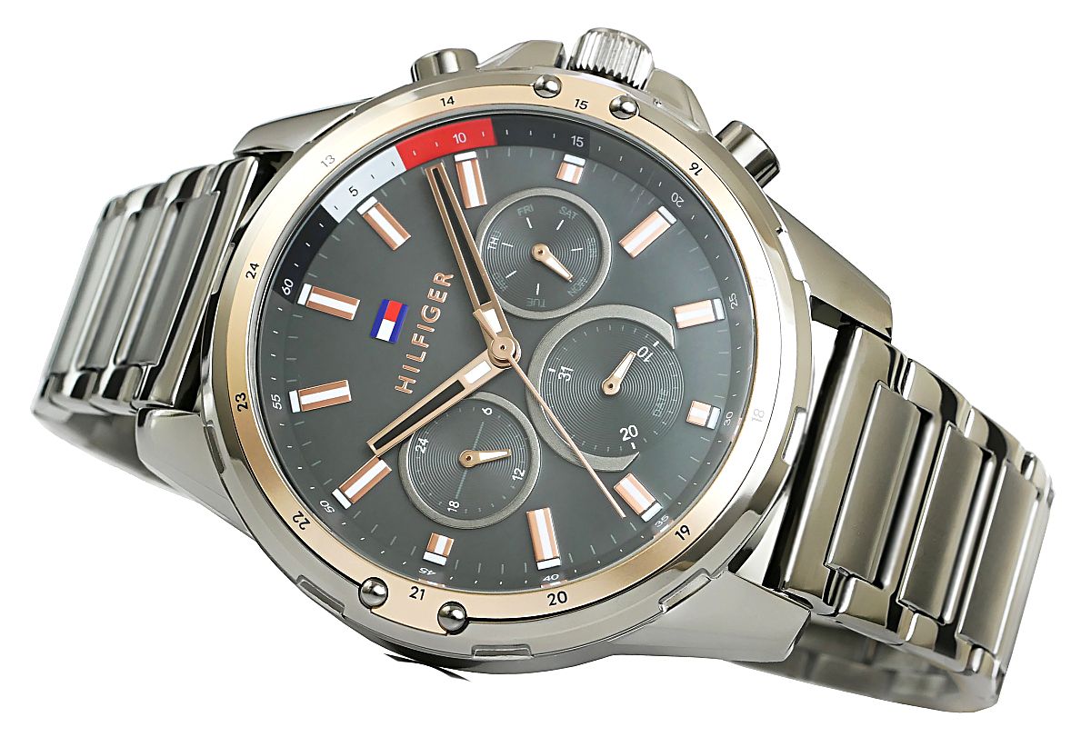 Zegarek Męski Tommy Hilfiger Mason 1791790 + BOX - obrazek 3