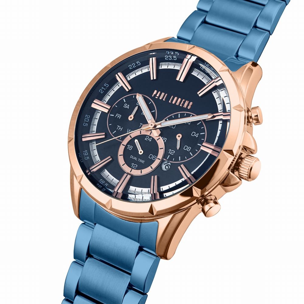 Zegarek Męski Paul Lorens PL13605B-6F3 - obrazek 3